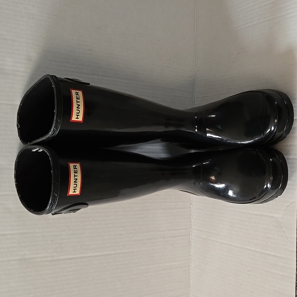 Hunter Original Tall Gloss Rain Boots - Picture 6 of 14